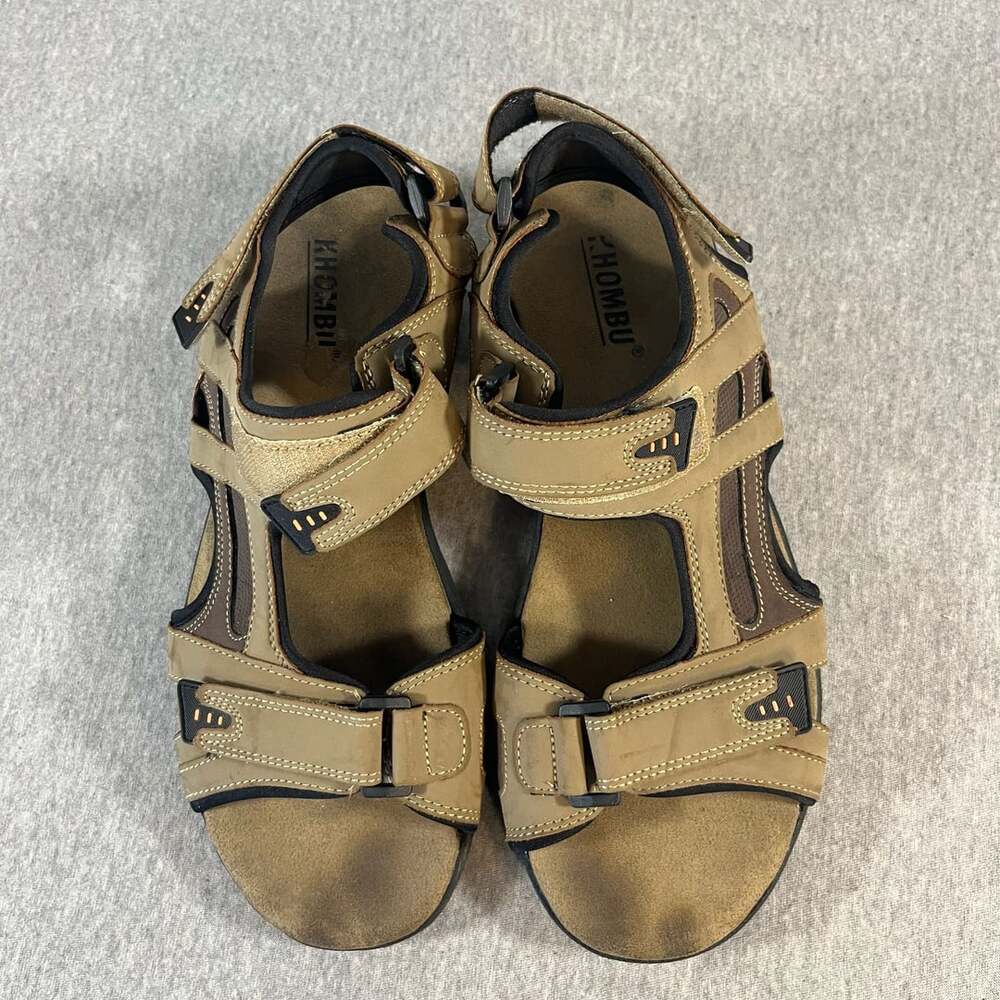 Khombu Noah Brown Hiking Outdoors Water Sandals Men’s Size 12M
